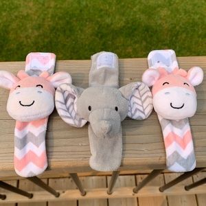 Newborn Wrist Rattles